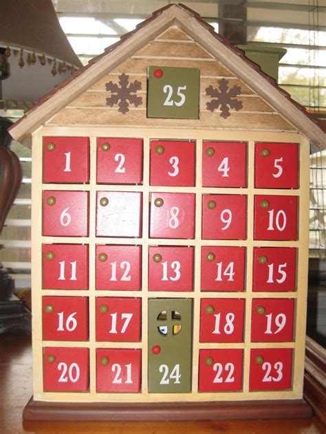 Wooden Advent calendar アドベントカレンダー カレンダー アドベント