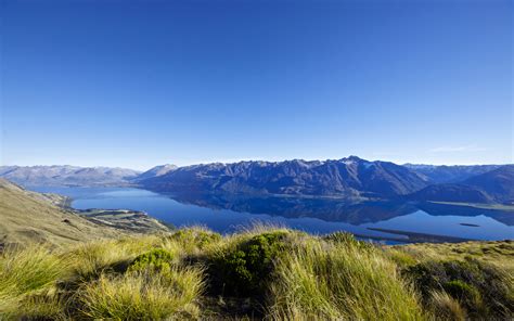 Download Lake Wakatipu New Zealand Lake Nature Mountain Landscape Hd