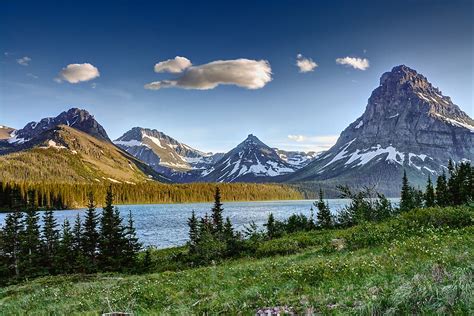 Two Medicine Lake Glacier National Park Photographic Prints By