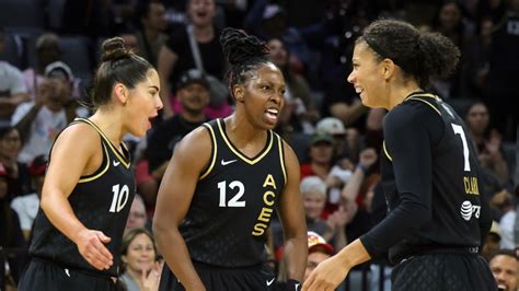 Aces Rout Liberty Take 2 0 Series Lead In Wnba Finals