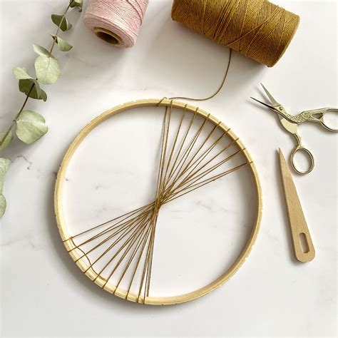 Circular Weaving Loom Available In 2 Sizes The Joyful Studio