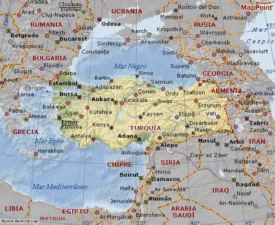 Turquia a partir de mapcarta, o mapa aberto. Viagens de Laura: Turquia - 3° dia - Atravessando o ...