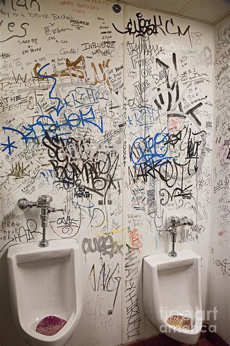 Restroom Graffiti Photograph By Jim West Pixels