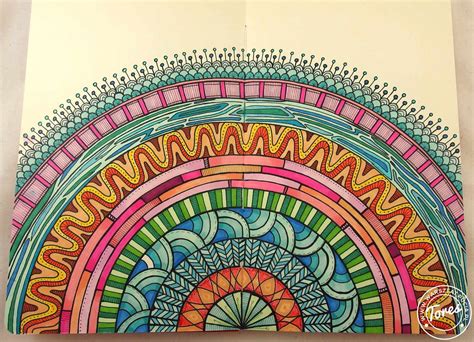 Colourful mandala illustrations & vectors. Colorful half-mandala. #mandala #doodling #zentangle # ...