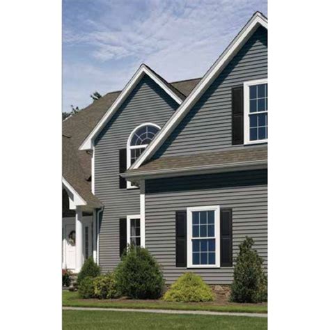 We're going with natural clay cedar impressions and i'd like a brownish roof color with enough depth for contrast. CertainTeed Monogram Horizontal Vinyl Siding (2 Square) | eBay