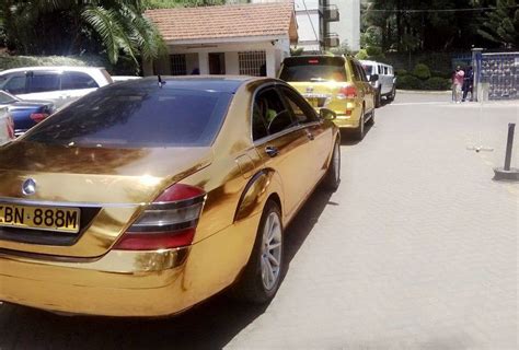 Mike sonko escorted by expensive cars during president. Mike Sonko Adds A Stretch Hummer and Vintage Cadillac To ...