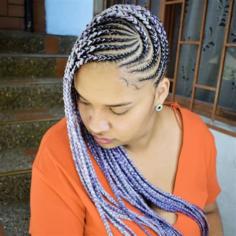 I used 4 packs of. Ghana Braids Styles 2020 You Should Try for Fancy New Look
