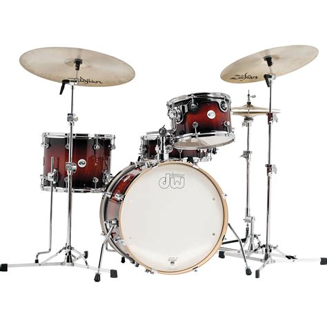 Dw Drums Design Series Frequent Flyer Drum Kit Ddlg2004tb Bandh