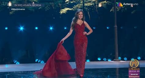 El vestido con el que Sofía Aragón avanzó a la final en Miss Universo