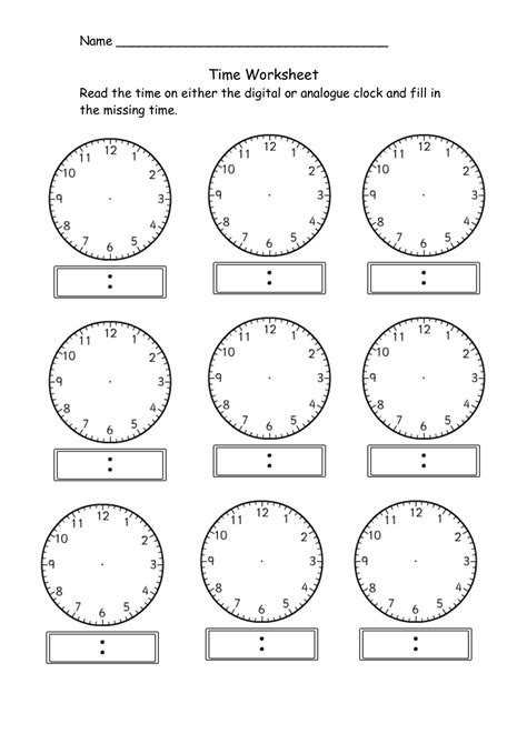 Or perhaps just looking for a fun craft that will keep the kids occupied and give them something to put up. Blank Clock Worksheet to Print | Activity Shelter