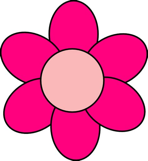 Cartoon Pink Flower Images And Illustrations