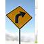 Sharp Right Turn Sign Stock Image Of Roadtrip Drive  507157