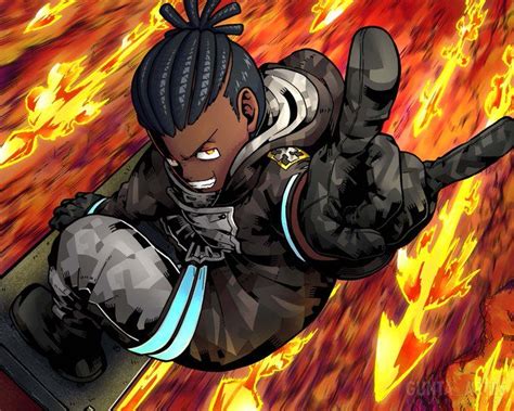 Pin By Mika On Fire Force Black Anime Characters Anime