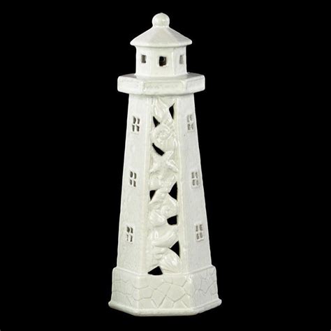 The bradford exchange is the definitive shopping destination for unique gifts, original fine jewelry designs, extraordinary collectibles, artful apparel, home decor and more wonderful items not found elsewhere.we cordially invite you to shop our site. Urban Trends Seashell Cutout Ceramic Lighthouse Figurine ...