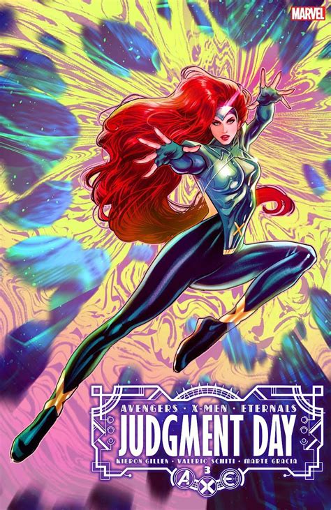 Jean Grey Axe Judgment Day Variant Covers 2022 Art By Lucas