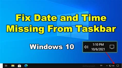 Windows 10 Date And Time Missing Rtsthenew