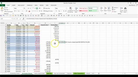 Step action 1 open the account reconciliation download page. Quickly reconcile large number of checks using VLookup in ...