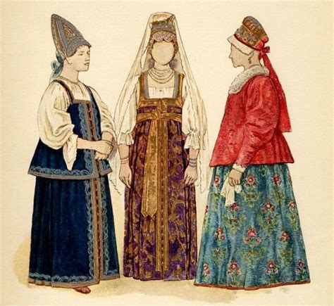 The Russian Fashion Blog A Brief History Of The Sarafan Russian
