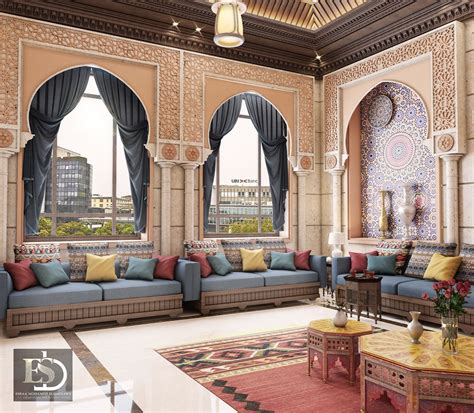 Islamic Design On Behance Modern Home Interior Design Arabic Decor