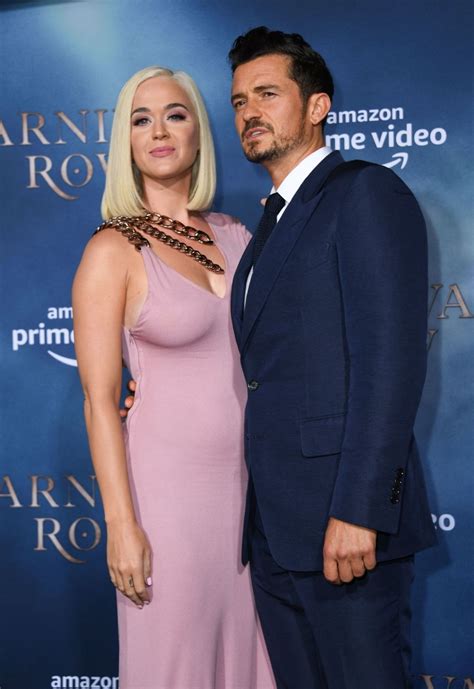 How katy perry and orlando bloom's secret romance bloomed. KATY PERRY and Orlando Bloom at Carnival Row Premiere in ...