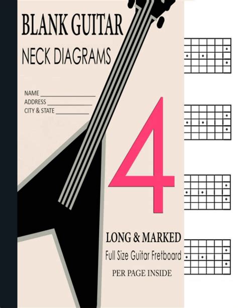 Buy Blank Guitar Neck Diagram Guitar Inlay Fret Markers Dot Fretboard