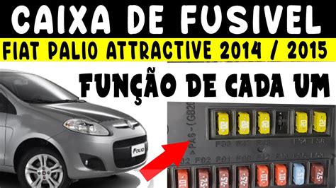 Caixa de FUSÍVEIS FIAT PALIO ATTRACTIVE e suas funções YouTube