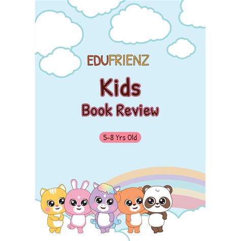 Kids Book Review Digital Printable