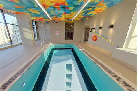 High Rise Glass Bottom Pool A First For Canada Pool Magazine