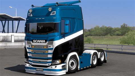 Skin By KRipt Paintjob S Scania S V ETS Euro Truck Simulator