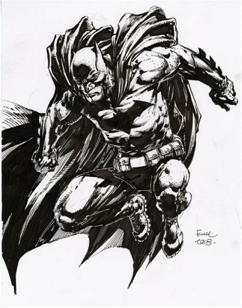 David Finch Batman High Quality Cover Level Illustration In Anand