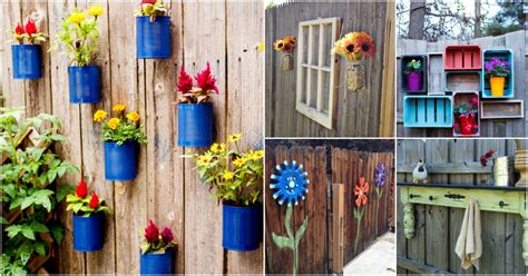 Fall decorating ideas are some of the easiest and least expensive ideas to come up with. 30 Eye-Popping Fence Decorating Ideas That Will Instantly ...