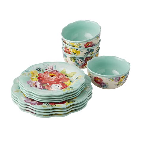 The Pioneer Woman Sweet Romance Blossom Dinnerware Set Where To Buy