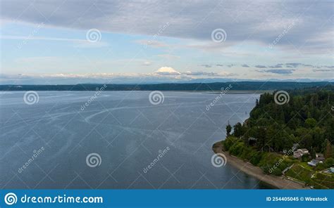 Nisqually Reach At Tolmie State Park In June Stock Image Image Of