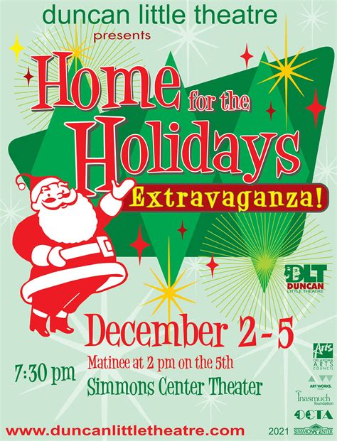 Duncan Little Theatre presents "Home for the Holidays Extravaganza