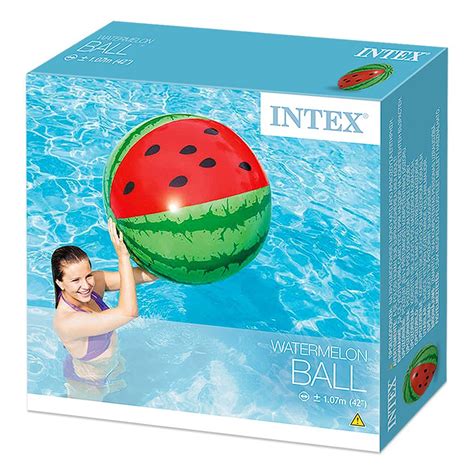 58071 Intex Watermelon Beach Ball 107mx42cm