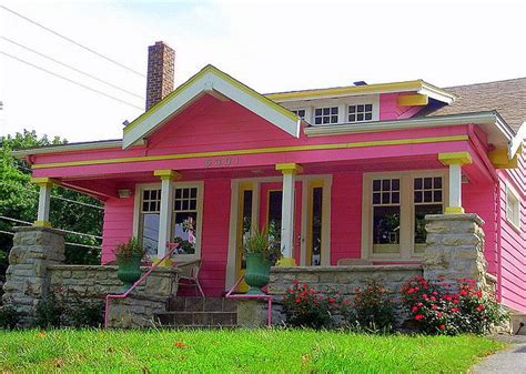 1000 Images About Pink Houses On Pinterest