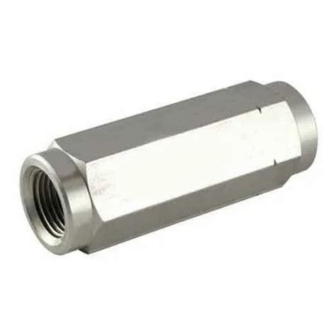 Silver Stainless Steel Hydraulic Nrv Valve Shape Round At Rs 550