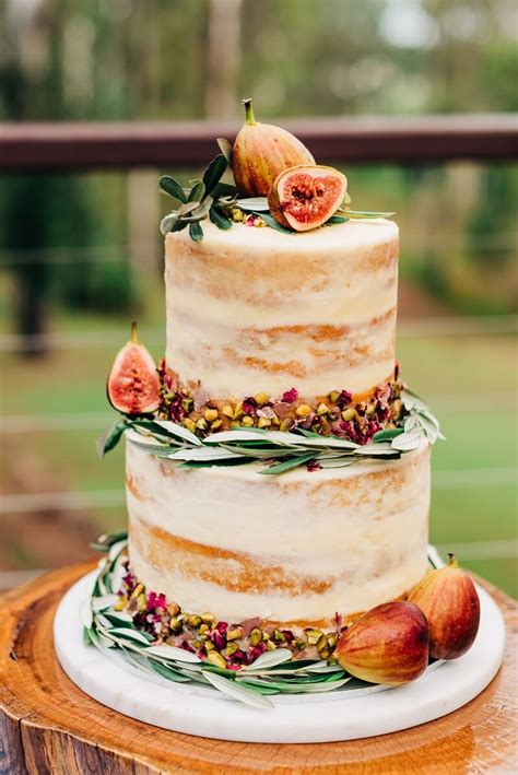 wunderschöne Naked Cake Ideen für Hochzeit Hochzeitskiste