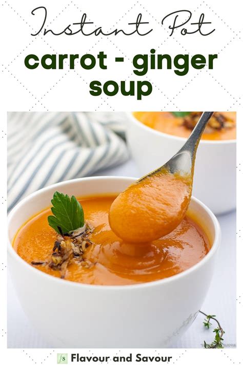 A Spoonful Of Carrot Ginger Soup From A White Bowl Healthy Gluten Free