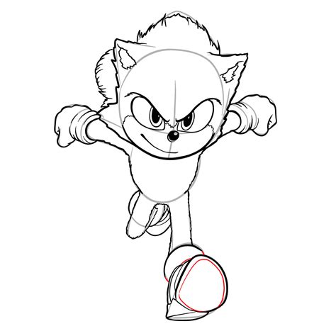 Sonic Hedgehog Drawing
