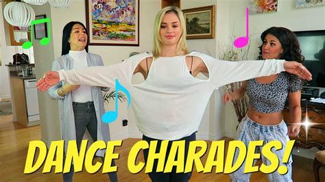 dance charades with sam grecchi and rachel david youtube