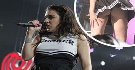 Singer Charli Xcx Suffers Embarrassing Wardrobe Malfunction As She