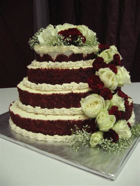 Red Velvet Wedding Red Velvet Cake With Cream Cheese Frosting Diy