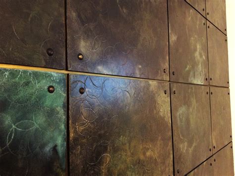 Bronze Metal Wall Panels Devlin In Design Specialist Decorators