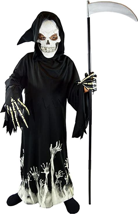 Spooktacular Creations Kids Grim Reaper Glow In The Dark