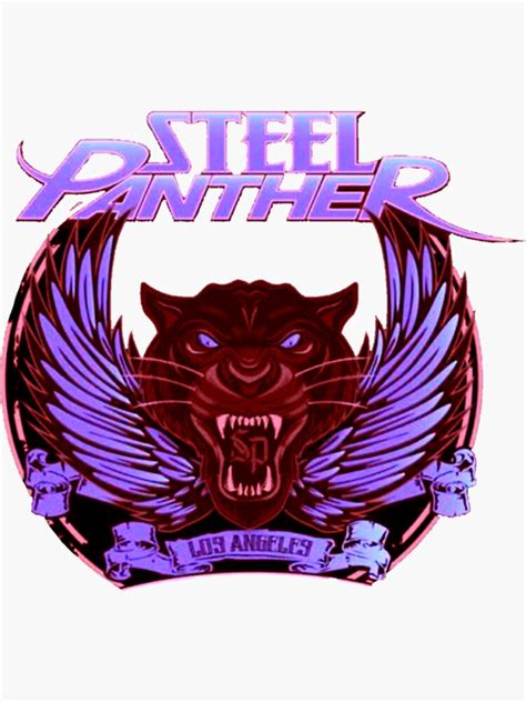 Steel Panther Band Rock Metal Logo Sticker For Sale By Vantincanctc