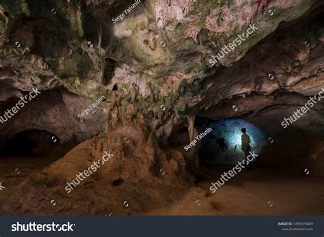 Quadirikiri Cave Arikok National Park Aruba Stock Photo 1435974089