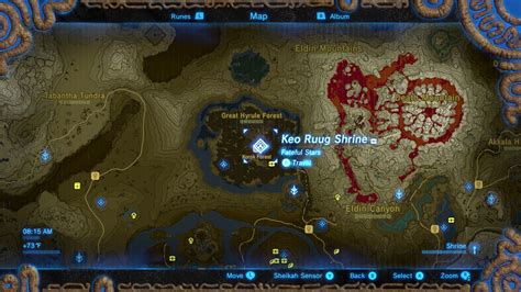 Zelda Breath Of The Wild Map Shrines Etsy Bild