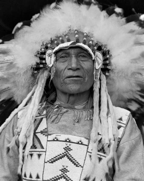 Savage Hunting Eagle Nakoda Nation C 1910 Alberta First Nations
