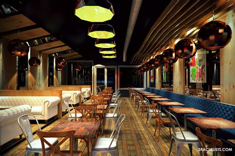 New Restaurant Design 3d Visualization Spacialists Architectural